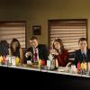 BONES: L-R: TJ Thyne, Tamara Taylor, David Boreanaz, Emily Deschanel, John Francis Daley and Michaela Conlin.  The fourth season of BONES premieres Wednesday, Sept. 3 (8:00-10:00 PM ET/PT) on FOX. &#xa9;2008 Fox Broadcasting Co. Cr:  Eric Ogden/FOX