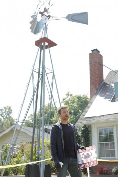 BONES: Hodgins (TJ Thyne) investigates the crime scene in the BONES episode "The Beautiful Day in the Neighborhood" airing Thursday, Oct. 8 (8:00-9:00 PM ET/PT) on FOX. ©2009 Fox Broadcast Company. Cr: Greg Gayne/FOX BONES: Hodgins (TJ Thyne) investigates the crime scene in the BONES episode "The Beautiful Day in the Neighborhood" airing Thursday, Oct. 8 (8:00-9:00 PM ET/PT) on FOX. ©2009 Fox Broadcast Company. Cr: Greg Gayne/FOX