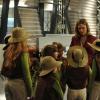 BONES:  Brennan (Emily Deschanel, R) meets with a group of girls interested in studying science in the BONES episode &quot;The Tough Man in the Tender Chicken&quot; airing Thursday, Nov. 5 (8:00-9:00 PM ET/PT) on FOX.  &#xa9;2009 Fox Broadcasting Co.  Cr:  Ray Mickshaw/FOX