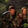 BONES:   Booth (David Boreanaz, L) and Brennan (Emily Deschanel, R) observe a Wiccan ritual in the BONES episode &quot;The Witch in the Wardrobe&quot; airing Thursday, May 6 (8:00-9:00 PM ET/PT) on FOX.  &#xa9;2010 Fox Broadcasting Co.  Cr:  Greg Gayne/FOX
