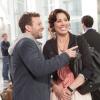 Hodgins is giddy when Brennan tells him point blank that she loves him.