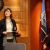 BONES:  Brennan (Emily Deschanel, L) and the Jeffersonian team return to Washington, D.C., when Cam (Tamara Taylor, R) needs the team's help to solve a tough case in the BONES season premiere episode &quot;The Mastodon in the Room&quot; airing Thursday, Sept. 23 (8:00-9:00 PM ET/PT) on FOX.  &#xa9;2010 Fox Broadcasting Co.  Cr:  Greg Gayne/FOX