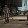 BONES:  Brennan (Emily Deschanel, R) and Booth (David Boreanaz, L) reunite in the BONES season premiere episode "The Mastodon in the Room" airing Thursday, Sept. 23 (8:00-9:00 PM ET/PT) on FOX.  ©2010 Fox Broadcasting Co.  Cr:  Greg Gayne/FOX