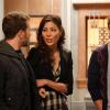 Angela and Hodgins  decide to stay in the US.