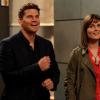 Booth and Brennan are amazed with the lab's transformation.