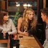 BONES:  Brennan (Emily Deschanel, L), Booth (David Boreanaz, R) and his new girlfriend Hannah (guest star Katheryn Winnick, L) spend some time together in the BONES episode &quot;The Couple in the Cave&quot; airing Thursday, Sept. 30 (8:00-9:00 PM ET/PT) on FOX.  &#xa9;2010 Fox Broadcasting Co.  Cr:  Adam Taylor/FOX
