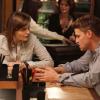 After meeting Burley and sensing the couple's genuine happiness, Brennan re-evaluates her own relationship with Booth, and he tries to teach her that love is not always logical.