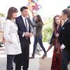 BONES:  Brennan (Emily Deschanel, L) and Booth (David Boreanaz, second from L) question street performers (L-R: Melinda Dahl Foley, Alex Weed and Ronnie Steadman) in &quot;The Bones That Weren't&quot; episode of BONES airing Thursday, Nov. 4 (8:00-9:00 PM ET/PT) on FOX.  &#xa9;2010 Fox Broadcasting Co.  Cr:  Adam Taylor/FOX