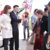 Booth and Brennan question street performers.