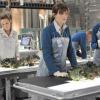 BONES:  Brennan (Emily Deschanel, C), Angela (Michaela Conlin, R) and Daisy (guest star Carla Gallo, L) examine the remains of a young man found on a sunken ship in &quot;The Shallow in the Deep&quot; episode of BONES airing Thursday, Nov. 11 (8:00-9:00 PM ET/PT) on FOX.  &#xc2;&#xa9;2010 Fox Broadcasting Co.  Cr:  Richard Foreman/FOX