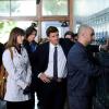 Booth and Brennan make the janitor open Randy's locker.