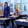 In the meantime, Booth asks Brennan to enter the classroom to talk to Randy Siminoff, Booth's prime suspect.