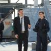 BONES:  Brennan (Emily Deschanel, R) and Booth (David Boreanaz, L) investigate the death of a BMX biker in "The Daredevil in the Mold" episode of BONES airing Thursday, Feb. 10 (9:00-10:00 PM ET/PT) on FOX.  ©2011 Fox Broadcasting Co.  Cr:  Ray Mickshaw/FOX