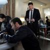 BONES:  Brennan (Emily Deschanel, L), Hodgins (TJ Thyne, C) and Booth (David Boreanaz, R) investigate the remains of a wedding planner found in her home tanning bed in "The Bikini in the Soup" episode of BONES airing Thursday, Feb. 17 (9:00-10:00 PM ET/PT) on FOX.  ©2011 Fox Broadcasting Co.  Cr:  Ray Mickshaw/FOX