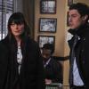 BONES:  Booth enlists Brennan (Emily Deschanel, L) and Sweets (John Francis Daley, R) to help him move furniture into his apartment in &quot;The Blackout in the Blizzard&quot; episode of BONES airing Thursday, March 17 (9:00-10:00 PM ET/PT) on FOX.  &#xa9;2011 Fox Broadcasting Company.  Cr:  Richard Foreman/FOX