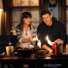 BONES:  Brennan (Emily Deschanel, L) and Booth (David Boreanaz, R) come to an understanding about their relationship in "The Blackout in the Blizzard" episode of BONES airing Thursday, March 17 (9:00-10:00 PM ET/PT) on FOX.  ©2011 Fox Broadcasting Company.  Cr:  Richard Foreman/FOX