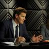 BONES:  Booth (David Boreanaz, L) and Brennan (Emily Deschanel, R) question the employer of a suspect in their current case in "The Pinocchio in the Planter" episode of BONES airing Thursday, April 28 (9:00-10:00 PM ET/PT) on FOX.  ©2011 Fox Broadcasting Co.  Cr:  Ray Mickshaw/FOX