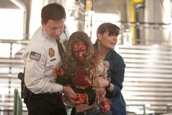 BONES: When a 15-year-old Jane Doe (guest star McKenzie Applegate, C) is found on the streets, it is up to Brennan (Emily Deschanel, R) and the Jeffersonian team to figure out her history and if she is responsible for a recent murder in "The Signs in the Silence" episode of BONES airing Thursday, May 5 (9:00-10:00 PM ET/PT) on FOX. ©2011 Fox Broadcasting Co. Cr: Adam Taylor/FOX BONES: When a 15-year-old Jane Doe (guest star McKenzie Applegate, C) is found on the streets, it is up to Brennan (Emily Deschanel, R) and the Jeffersonian team to figure out her history and if she is responsible for a recent murder in "The Signs in the Silence" episode of BONES airing Thursday, May 5 (9:00-10:00 PM ET/PT) on FOX. ©2011 Fox Broadcasting Co. Cr: Adam Taylor/FOX