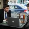 BONES:  Brennan (Emily Deschanel, R) and Booth (David Boreanaz, L) research the mythical Chupacabra and a possible correlation with their latest case in &quot;The Truth in the Myth&quot; episode of BONES airing Thursday, April 14 (9:00-10:00 PM ET/PT) on FOX.  &#xa9;2011 Fox Broadcasting Co.  Cr:  Michael Yarish/FOX