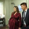 BONES:  Brennan (Emily Deschanel, L) and Booth (David Boreanaz, R) investigate a local ship 'n' print store in &quot;The Male in the Mail&quot; episode of BONES airing Thursday, Dec. 1 (9:00-10:00 PM ET/PT) on FOX.  &#xa9;2011 Fox Broadcasting Co.  Cr:  Richard Foreman/FOX