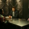 BONES:  Booth (David Boreanaz, C) and Sweets (John Francis Daley, R) interview a suspect (guest star Wayne Wilderson, L) in &quot;The Male in the Mail&quot; episode of BONES airing Thursday, Dec. 1 (9:00-10:00 PM ET/PT) on FOX.  &#xa9;2011 Fox Broadcasting Co.  Cr:  Patrick McElhenney/FOX