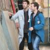 BONES:  Hodgins (TJ Thyne, R) and Jeffersonian intern Colin Fisher (Joel David Moore, L) prepare an experiment in &quot;The Twist in the Twister&quot; episode of BONES airing Thursday, Dec. 8 (9:00-10:00 PM ET/PT) on FOX.  &#xa9;2011 Fox Broadcasting Co.  Cr:  Patrick McElhenney/FOX