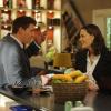 BONES:  Brennan (Emily Deschanel, R) and Booth (David Boreanaz, L) adjust to their new routine as parents in the &quot;The Bump in the Road&quot; episode of BONES airing Monday, April 9 (8:00-9:00 PM ET/PT) on FOX.  &#xa9;2012 Fox Broadcasting Co.  Cr:  Ray Mickshaw/FOX