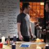 BREAKING IN:  Dutch (Michael Rosenbaum, R) loses control when Cameron (Bret Harrison) tells him they are locked in the office for the weekend in the &quot;Breaking Out&quot; episode of BREAKING IN airing Wednesday, May 11 (9:30-10:00 PM ET/PT) on FOX.  &#xa9;2011 Fox Broadcasting Co. Cr:  Ray Mickshaw/FOX