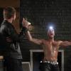 BREAKING IN:  Dutch (Michael Rosenbaum, R) helps Cameron when he is trapped in the office air vent system in the "Breaking Out" episode of BREAKING IN airing Wednesday, May 11 (9:30-10:00 PM ET/PT) on FOX.  ©2011 Fox Broadcasting Co. Cr:  Jordin Althaus/FOX