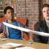 BREAKING IN:  Cameron (Bret Harrison, R) and Cash (Alphonso McAuley, L) listen to Oz explain their next job in the &quot;'Tis Better to Have Loved and Flossed&quot; episode of BREAKING IN airing Wednesday, April 13 (9:30-10:00 PM ET/PT) on FOX.  &#xa9;2011 Fox Broadcasting Co.  Cr:   Jordin Althaus/FOX