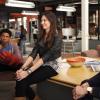 BREAKING IN:  L-R:  Cash (Alphonso McAuley), Melanie (Odette Annable, C) and Josh (Trevor Moore, R) listen as Cameron goes over the break-in plan in the &quot;Tis Better to Have Loved and Flossed&quot; episode of BREAKING IN airing Wednesday, April 13 (9:30-10:00 PM ET/PT) on FOX.  &#xa9;2011 Fox Broadcasting Co.  Cr:   Jordin Althaus/FOX