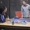 BREAKING IN:  Cameron (Bret Harrison, C) leads a team meeting in the &quot;'Tis Better to Have Loved and Flossed&quot; episode of BREAKING IN airing Wednesday, April 13 (9:30-10:00 PM ET/PT) on FOX.  Also pictured L-R:  Alphonso McAuley, Trevor Moore and Odette Annable.  &#xa9;2011 Fox Broadcasting Co.  Cr:   Jordin Althaus/FOX
