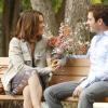 BREAKING IN:  Cameron (Bret Harrison, R) has a date with a beautiful dentist (guest star Alyssa Milano, L) in the &quot;Tis Better to Have Loved and Flossed&quot; episode of BREAKING IN airing Wednesday, April 13 (9:30-10:00 PM ET/PT) on FOX.  &#xa9;2011 Fox Broadcasting Co.  Cr:   Jordin Althaus/FOX