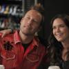 BREAKING IN:  Melanie (Odette Annable, R) and Dutch (Michael Rosenbaum, L) hang out in the office in the &quot;Need for Speed&quot; episode of BREAKING IN airing Wednesday, April 20 (9:30-10:00 PM ET/PT) on FOX.  &#xa9;2011 Fox Broadcasting Co.  Cr:  Jordin Althaus/FOX