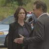 "Burn" -- A series of abductions and murders in Seattle send the BAU seeking an UnSub who was abused in the past and is out for revenge. Meanwhile, Garcia heads to Texas to confront the man she shot while defending Reid and herself, as he waits on Death Row, on CRIMINAL MINDS, Wednesday, Oct. 8 (9:00-10:00 PM, ET/PT) on the CBS Television Network.  Pictured: Jennifer Love Hewitt as Kate Callahan, Joe Mantegna as David Rossi.