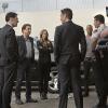 "Lockdown" -- When two guards at a privatized maximum security prison in Texas are murdered, the BAU suspects that more than one UnSub within the prison could be at work, on CRIMINAL MINDS, Wednesday, March 4 (9:00-10:00 PM, ET/PT) on the CBS Television Network. Pictured: Thomas Gibson, Joe Mantegna as David Rossi, AJ Cook as JJ Jareau, Shemar Moore as Derek Morgan, William Ragsdale ("Justified," "Herman\'s Head") guest stars as prison captain Dale Shavers, Robert Gant as Warden Miles Tate.  Photo: Darren Michaels/CBS ÃÂ©2015 CBS Broadcasting, Inc. All Rights Reserved