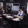 "Tribute" -- When former BAU team member and current Interpol agent Emily Prentiss tracks an international serial killer, she enlists the help of her friends at the BAU after she is convinced the UnSub\'s next victim is on American soil, on CRIMINAL MINDS, Wednesday, March 30 (9:00-10:00 PM, ET/PT) on the CBS Television Network. Pictured:  A.J. Cook as Jennifer "JJ" Jareau, Matthew Gray Gubler as Dr. Spencer Reid,Paget Brewster returns to guest star in the episode as Emily Prentiss,  Thomas Gibson as Aaron Hotchner, Joe Mantegna as David Rossi.   Photo: Cliff Lipson/CBS ÃÂ©2016 CBS Broadcasting, Inc. All Rights Reserved
