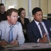 "Profiling 202" -- As Rossi conducts a profiling course on his birthday, he receives a call from his serial killer nemesis, Tommy Yates (Adam Nelson), telling him the location of his latest victim, on CRIMINAL MINDS, Wednesday, Jan. 4 (9:00-10:00 PM, ET/PT) on the CBS Television Network.  Pictured: Unknown, Pooch Hall (Clark)   Photo: Michael Yarish/CBS ÃÂ©2016 CBS Broadcasting, Inc. All Rights Reserved