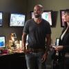 "Red Light" -- Caught in an impossible scenario, Reid must square off with an old nemesis, and Derek Morgan (guest star Shemar Moore) comes to the team with a lead that might help catch Mr. Scratch, the elusive fugitive that has been tormenting the team all season, on the 12th season finale of CRIMINAL MINDS, Wednesday, May 10 (9:00-10:00 PM, ET/PT) on the CBS Television Network. Jane Lynch returns as Diana Reid, the mother of Dr. Reid.   Pictured: Shemar Moore (Derek Morgan), Paget Brewster (Emily Prentiss)   Photo: Sonja Flemming/CBS ÃÂ©2017 CBS Broadcasting, Inc. All Rights Reserved