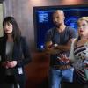 "Red Light" -- Caught in an impossible scenario, Reid must square off with an old nemesis, and Derek Morgan (guest star Shemar Moore) comes to the team with a lead that might help catch Mr. Scratch, the elusive fugitive that has been tormenting the team all season, on the 12th season finale of CRIMINAL MINDS, Wednesday, May 10 (9:00-10:00 PM, ET/PT) on the CBS Television Network. Jane Lynch returns as Diana Reid, the mother of Dr. Reid.   Pictured: Paget Brewster (Emily Prentiss), Shemar Moore (Derek Morgan), Kirsten Vangsness (Penelope Garcia)    Photo: Sonja Flemming/CBS ÃÂ©2017 CBS Broadcasting, Inc. All Rights Reserved