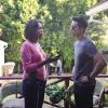 "To A Better Place" -- The BAU investigates three similar crimes in which victims\' remains are discovered in old suitcases, on CRIMINAL MINDS, Wednesday, Oct. 4 (10:00-11:00 PM, ET/PT) on the CBS Television Network.  Pictured: Aisha Tyler (Dr. Tara Lewis), Daniel Henney (Matt Simmons)   Photo: Sonja Flemming/CBS ÃÂ©2017 CBS Broadcasting, Inc. All Rights Reserved