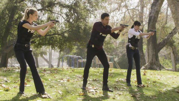 ÃÂThe Dance of LoveÃÂ ÃÂ The BAU travels to Chicago to investigate an unsub who leaves red roses on each victim. Also, Rossi gets an unexpected visit from his ex-wife, Krystall Richards (Gail OÃÂGrady), on CRIMINAL MINDS,ÃÂWednesday, March 28ÃÂ(10:00-11:00 PM, ET/PT) on the CBS Television Network.  Pictured: A.J. Cook (Jennifer ÃÂJJÃÂ Jareau), Paget Brewster (Emily Prentiss), Daniel Henney (Matt Simmons)   Photo: Best Screen Grab Available ÃÂ©2018 CBS Broadcasting, Inc. All Rights Reserved
