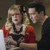 "Ex Parte" -- The BAU takes charge of a hostage situation at a law firm in D.C., where Matt Simmons\' wife, Kristy (Kelly Frye), works, on CRIMINAL MINDS, Wednesday, April 4 (10:00-11:00 PM, ET/PT) on the CBS Television Network.  Pictured: Kirsten Vangsness (Penelope Garcia), Daniel Henney (Matt Simmons)   Photo: Best Screen Grab Available ÃÂ©2018 CBS Broadcasting, Inc. All Rights Reserved