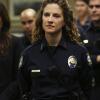 "Mixed Signals" -- The BAU is called to Taos, N.M. to investigate an UnSub who is targeting his victims\' temporal lobes, on the first episode of the double-episode 13th season finale of CRIMINAL MINDS, Wednesday, April 18 (9:00-10:00 PM, ET/PT) on the CBS Television Network.  Pictured: Alexis Carra (Chief Karen Carlsen)   Photo: Michael Yarish/CBS ÃÂ©2018 CBS Broadcasting, Inc. All Rights Reserved
