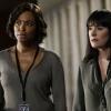 "300" -- When Reid and Garcia are abducted by Benjamin Merva (Michael Hogan), it\'s up to the rest of the team to find them. The BAU finds surprising clues in their own history to solve why the two heroes have been targeted by a mass murderer. It\'s a race to save them before a "Believers" prophecy is fulfilled, on the 14th season premiere of CRIMINAL MINDS, Wednesday, Oct. 3 (10:00-11:00 PM, ET/PT) on the CBS Television Network.  Pictured: Aisha Tyler (Dr. Tara Lewis), Paget Brewster (Emily Prentiss)   Photo: Cliff Lipson/CBS ÃÂ©2018 CBS Broadcasting, Inc. All Rights Reserved