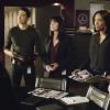 "Flesh and Blood" -- Prentiss faces her past when the BAU is sent to investigate the murders of prominent businessmen, all of whom are missing their hearts. Also, Prentiss plans a romantic first date with Mendoza (guest star Stephen Bishop), but the evening is cut short by an urgent call from Rossi, on CRIMINAL MINDS, Wednesday, Dec. 12 (10:00-11:00 PM, ET/PT) on the CBS Television Network.  Pictured: Daniel Henney (Matt Simmons), Paget Brewster (Emily Prentiss), Aisha Tyler (Dr. Tara Lewis), A.J. Cook (Jennifer Jareau)  Photo: Best Screen Grab Available/CBS ÃÂ©2018 CBS Broadcasting, Inc. All Rights Reserved