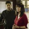 "Flesh and Blood" -- Prentiss faces her past when the BAU is sent to investigate the murders of prominent businessmen, all of whom are missing their hearts. Also, Prentiss plans a romantic first date with Mendoza (guest star Stephen Bishop), but the evening is cut short by an urgent call from Rossi, on CRIMINAL MINDS, Wednesday, Dec. 12 (10:00-11:00 PM, ET/PT) on the CBS Television Network.  Pictured: Adam Rodriguez (Luke Alvez), Paget Brewster (Emily Prentiss), A.J. Cook (Jennifer Jareau)  Photo: Best Screen Grab Available/CBS ÃÂ©2018 CBS Broadcasting, Inc. All Rights Reserved