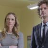 "Spectator Slowing" -- The BAU team investigates a series of seemingly random fatal explosions throughout Kentucky and Tennessee, on CRIMINAL MINDS, Wednesday, Jan. 15 (9:00-10:00 PM, ET/PT) on the CBS Television Network.  Pictured (L-R): A.J. Cook as Jennifer "JJ" Jareau and Matthew Gray Gubler as Dr. Spencer Reid  Photo: Screen Grab/CBS ©2019 CBS Broadcasting Inc. All Rights Reserved.