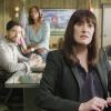 "Spectator Slowing" -- The BAU team investigates a series of seemingly random fatal explosions throughout Kentucky and Tennessee, on CRIMINAL MINDS, Wednesday, Jan. 15 (9:00-10:00 PM, ET/PT) on the CBS Television Network.  Pictured: Paget Brewster as Emily Prentiss  Photo: Screen Grab/CBS ©2019 CBS Broadcasting Inc. All Rights Reserved.