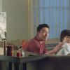 "Spectator Slowing" -- The BAU team investigates a series of seemingly random fatal explosions throughout Kentucky and Tennessee, on CRIMINAL MINDS, Wednesday, Jan. 15 (9:00-10:00 PM, ET/PT) on the CBS Television Network.  Pictured (L-R): Daniel Henney as Matt Simmons and Ezra Dewey as Jake Simmons  Photo: Screen Grab/CBS ©2019 CBS Broadcasting Inc. All Rights Reserved.
